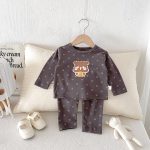 【73-100cm】ドット くま ルームウェア セットアップ - 画像 (9)