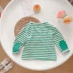 【73-110cm】 ボーダー シャツ - 画像 (7)