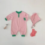 【66-90cm】 ショール付き バイカラー オールインワン - 画像 (5)