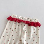 【66-100cm】丸首 さくらんぼ柄 セットアップ ルームウェア - 画像 (12)