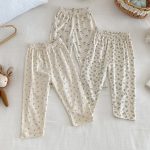 【73-100cm】カートゥーン柄 ルームウェア セットアップ - 画像 (5)