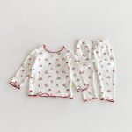 【66-100cm】花柄 ルームウェア セットアップ - 画像 (13)