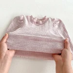 【73-100cm】 花柄 サロペット ＆ トップス 2点セット - 画像 (5)