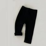 【66-100cm】 スリム コットン ストライプ ベビー ロング パンツ - 画像 (16)