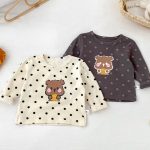 【73-100cm】ドット くま ルームウェア セットアップ - 画像 (5)