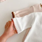【66-90cm】 シンプル ロンパース - 画像 (8)