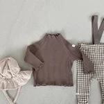 【73-100cm】 シンプル フリル インナー シャツ - 画像 (8)
