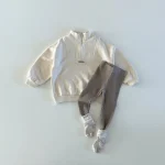【80-130cm】 ハーフジッパー トレーナー - 画像 (9)