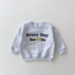 【66-120cm】 笑顔＆英字プリント セットアップ - 画像 (9)