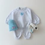 【80-120cm】セットアップ 英字プリント おしゃれ 人気 子供服 - 画像 (5)