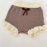 【66-100cm】フリル ニット カーディガン ショートパンツ - 画像 (15)