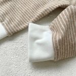 【66-90cm】ハート柄 ボーダー セットアップ - 画像 (15)