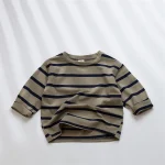 【80-120cm】 ボーダー シャツ - 画像 (8)
