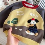 【73-120cm】 キャラクター 刺繍 あったか トレーナー - 画像 (16)