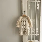 【66-90cm】 ドット サロペット - 画像 (13)