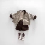 【73-120cm】 ポケット付き アウター - 画像 (3)