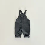 【80-130cm】 ポケット付き サロペット - 画像 (3)