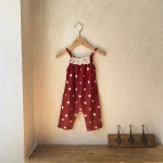 【66-90cm】 ドット サロペット - 画像 (5)