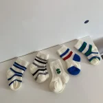 【GOODS】 英字＆ボーダー ソックス - 画像 (4)