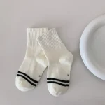 【GOODS】5足セット  韓国風 シンプル ソックス - 画像 (8)