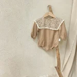 【66-90cm】韓国風レース襟 ロンパース - 画像 (12)