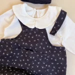 【66-90cm】 小花柄 サロペットORインナーシャツ - 画像 (24)