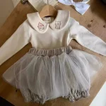 【66-90cm】 ワンピース風 かぼちゃ パンツ - 画像 (3)