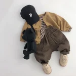 【73-110cm】 ポケット付き リネン パンツ - 画像 (6)