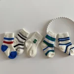 【GOODS】 英字＆ボーダー ソックス - 画像 (3)