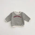 【73-110cm】 英字プリント パーカー - 画像 (4)