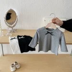 【66-100cm】 リボン シャツ - 画像 (4)