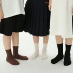 【GOODS】 韓国風ノーカラー ソックス - 画像 (4)