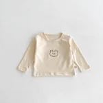 【73-100cm】 熊プリント シャツ - 画像 (10)
