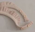 【66-90cm】INS映え 可愛い フリル  ニット サロペット - 画像 (8)