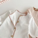 【66-90cm】 シンプル ロンパース - 画像 (10)