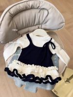 【73-120cm】 おしゃれ レイヤードデザイン トップス