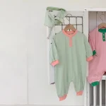 【66-90cm】 ショール付き バイカラー オールインワン - 画像 (7)