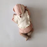 【66-100cm】 スクエアフリル襟ORシンプル ロンパース - 画像 (16)