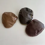 【GOODS】 韓国風ノーカラー ハンチング - 画像 (5)