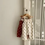 【66-90cm】 ドット サロペット - 画像 (15)