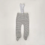 【73-100cm】 ボーダー サロペット タイツ - 画像 (4)