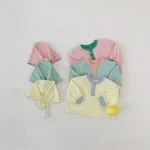 【66-90cm】 ショール付き バイカラー オールインワン - 画像 (10)