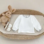 【66-110cm】 ノーカラーor小花柄 インナーシャツ - 画像 (5)
