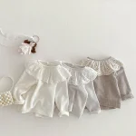【66-100cm】 レース襟 トップス - 画像 (4)