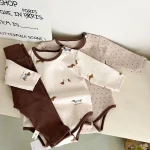【66-90cm】 ドットOR動物柄 ロンパース orボトムス