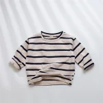 【80-120cm】 ボーダー シャツ - 画像 (7)
