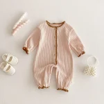 【66-90cm】 シンプル ロンパース - 画像 (5)