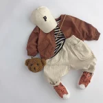 【73-110cm】 ポケット付き リネン パンツ - 画像 (5)