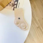 【GOODS】 シンプル カラー英字 ソックス - 画像 (18)