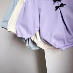 【66-90cm】 リボン フリル襟 ロンパース - 画像 (13)